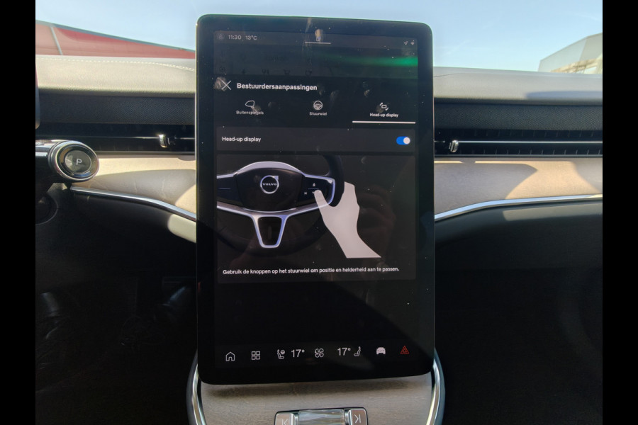 Volvo ES90 Single Motor Extended Range Ultra 92 kWh | Climate | Pilot Assist | B&W | 22"LMV | Getint glas |