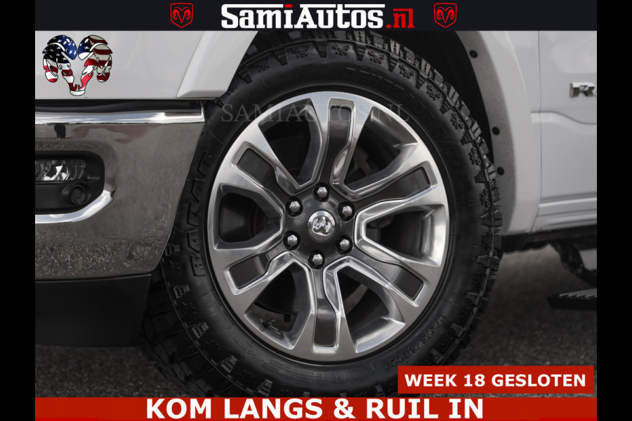 Dodge Ram BOM VOL | 5.7 V8 HEMI 402 PK | LUCHTVERING | ADAPTIVE CRUISE | PANODAK | 360 CAMERA | OPEN UITLAAT KLEP | CREW CAB | DUBBELE CABINE | 5 PERSOONS | DC |