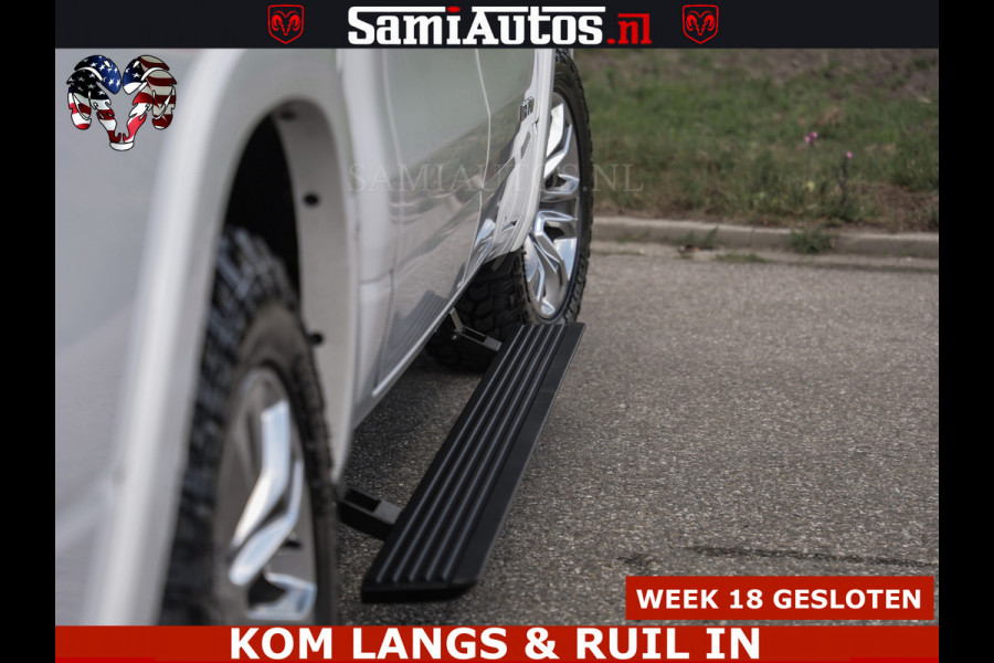 Dodge Ram BOM VOL | 5.7 V8 HEMI 402 PK | LUCHTVERING | ADAPTIVE CRUISE | PANODAK | 360 CAMERA | OPEN UITLAAT KLEP | CREW CAB | DUBBELE CABINE | 5 PERSOONS | DC |