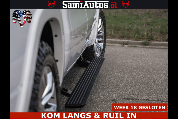 Dodge Ram BOM VOL | 5.7 V8 HEMI 402 PK | LUCHTVERING | ADAPTIVE CRUISE | PANODAK | 360 CAMERA | OPEN UITLAAT KLEP | CREW CAB | DUBBELE CABINE | 5 PERSOONS | DC |