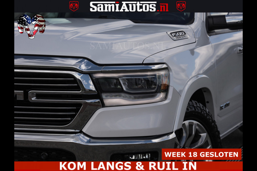 Dodge Ram BOM VOL | 5.7 V8 HEMI 402 PK | LUCHTVERING | ADAPTIVE CRUISE | PANODAK | 360 CAMERA | OPEN UITLAAT KLEP | CREW CAB | DUBBELE CABINE | 5 PERSOONS | DC |