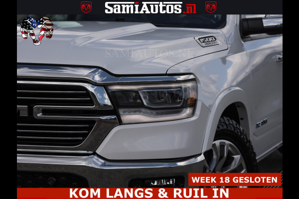 Dodge Ram BOM VOL | 5.7 V8 HEMI 402 PK | LUCHTVERING | ADAPTIVE CRUISE | PANODAK | 360 CAMERA | OPEN UITLAAT KLEP | CREW CAB | DUBBELE CABINE | 5 PERSOONS | DC |