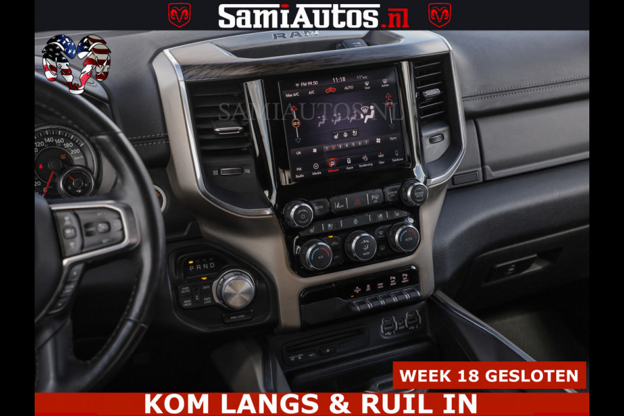 Dodge Ram BOM VOL | 5.7 V8 HEMI 402 PK | LUCHTVERING | ADAPTIVE CRUISE | PANODAK | 360 CAMERA | OPEN UITLAAT KLEP | CREW CAB | DUBBELE CABINE | 5 PERSOONS | DC |