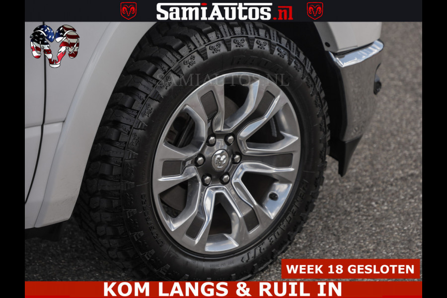 Dodge Ram BOM VOL | 5.7 V8 HEMI 402 PK | LUCHTVERING | ADAPTIVE CRUISE | PANODAK | 360 CAMERA | OPEN UITLAAT KLEP | CREW CAB | DUBBELE CABINE | 5 PERSOONS | DC |