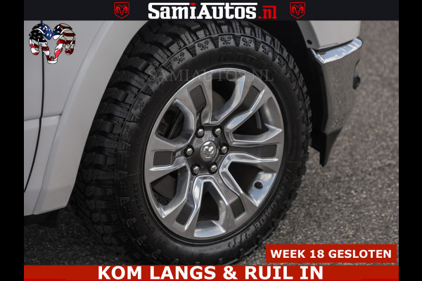 Dodge Ram BOM VOL | 5.7 V8 HEMI 402 PK | LUCHTVERING | ADAPTIVE CRUISE | PANODAK | 360 CAMERA | OPEN UITLAAT KLEP | CREW CAB | DUBBELE CABINE | 5 PERSOONS | DC |