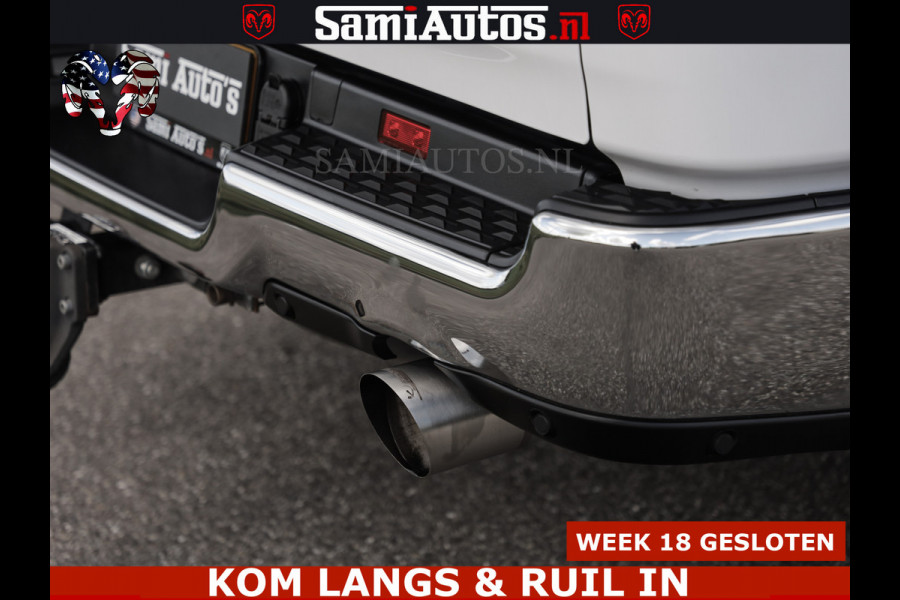 Dodge Ram BOM VOL | 5.7 V8 HEMI 402 PK | LUCHTVERING | ADAPTIVE CRUISE | PANODAK | 360 CAMERA | OPEN UITLAAT KLEP | CREW CAB | DUBBELE CABINE | 5 PERSOONS | DC |