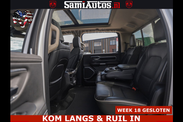 Dodge Ram BOM VOL | 5.7 V8 HEMI 402 PK | LUCHTVERING | ADAPTIVE CRUISE | PANODAK | 360 CAMERA | OPEN UITLAAT KLEP | CREW CAB | DUBBELE CABINE | 5 PERSOONS | DC |