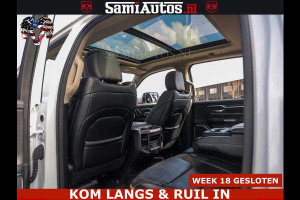 Dodge Ram BOM VOL | 5.7 V8 HEMI 402 PK | LUCHTVERING | ADAPTIVE CRUISE | PANODAK | 360 CAMERA | OPEN UITLAAT KLEP | CREW CAB | DUBBELE CABINE | 5 PERSOONS | DC |