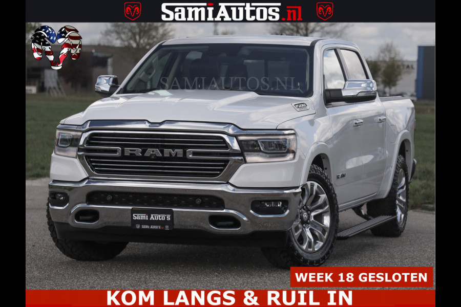 Dodge Ram BOM VOL | 5.7 V8 HEMI 402 PK | LUCHTVERING | ADAPTIVE CRUISE | PANODAK | 360 CAMERA | OPEN UITLAAT KLEP | CREW CAB | DUBBELE CABINE | 5 PERSOONS | DC |