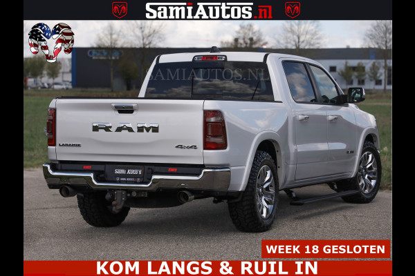 Dodge Ram BOM VOL | 5.7 V8 HEMI 402 PK | LUCHTVERING | ADAPTIVE CRUISE | PANODAK | 360 CAMERA | OPEN UITLAAT KLEP | CREW CAB | DUBBELE CABINE | 5 PERSOONS | DC |
