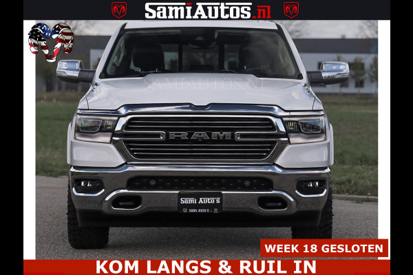 Dodge Ram BOM VOL | 5.7 V8 HEMI 402 PK | LUCHTVERING | ADAPTIVE CRUISE | PANODAK | 360 CAMERA | OPEN UITLAAT KLEP | CREW CAB | DUBBELE CABINE | 5 PERSOONS | DC |