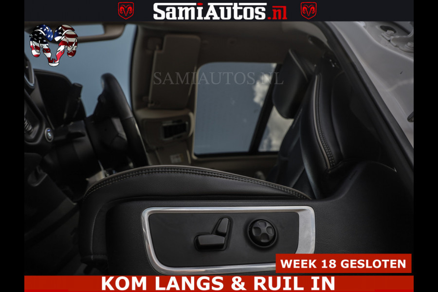 Dodge Ram BOM VOL | 5.7 V8 HEMI 402 PK | LUCHTVERING | ADAPTIVE CRUISE | PANODAK | 360 CAMERA | OPEN UITLAAT KLEP | CREW CAB | DUBBELE CABINE | 5 PERSOONS | DC |