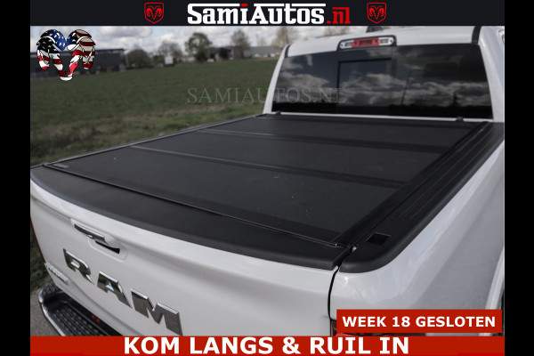 Dodge Ram BOM VOL | 5.7 V8 HEMI 402 PK | LUCHTVERING | ADAPTIVE CRUISE | PANODAK | 360 CAMERA | OPEN UITLAAT KLEP | CREW CAB | DUBBELE CABINE | 5 PERSOONS | DC |