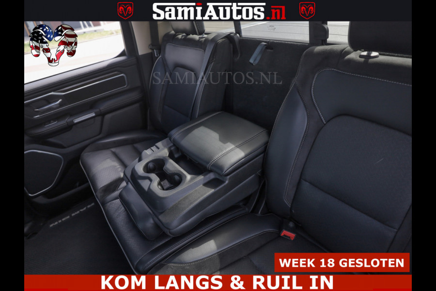 Dodge Ram BOM VOL | 5.7 V8 HEMI 402 PK | LUCHTVERING | ADAPTIVE CRUISE | PANODAK | 360 CAMERA | OPEN UITLAAT KLEP | CREW CAB | DUBBELE CABINE | 5 PERSOONS | DC |