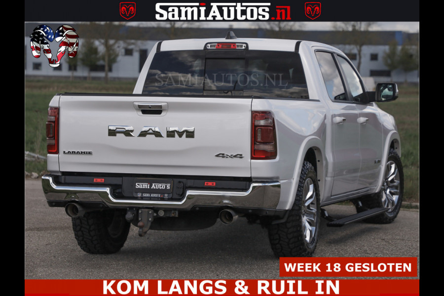 Dodge Ram BOM VOL | 5.7 V8 HEMI 402 PK | LUCHTVERING | ADAPTIVE CRUISE | PANODAK | 360 CAMERA | OPEN UITLAAT KLEP | CREW CAB | DUBBELE CABINE | 5 PERSOONS | DC |