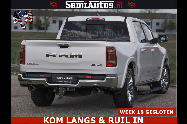 Dodge Ram BOM VOL | 5.7 V8 HEMI 402 PK | LUCHTVERING | ADAPTIVE CRUISE | PANODAK | 360 CAMERA | OPEN UITLAAT KLEP | CREW CAB | DUBBELE CABINE | 5 PERSOONS | DC |