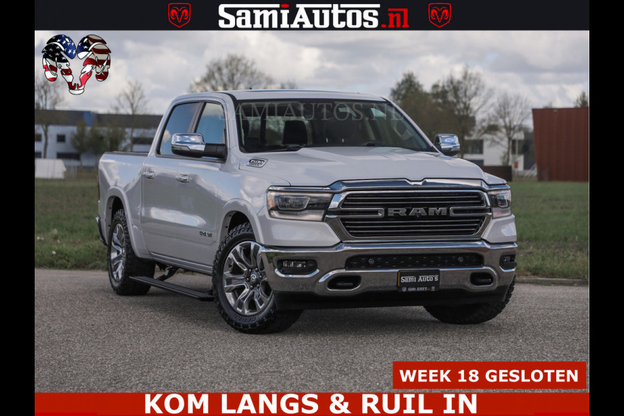 Dodge Ram BOM VOL | 5.7 V8 HEMI 402 PK | LUCHTVERING | ADAPTIVE CRUISE | PANODAK | 360 CAMERA | OPEN UITLAAT KLEP | CREW CAB | DUBBELE CABINE | 5 PERSOONS | DC |