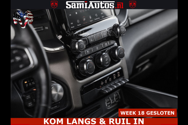 Dodge Ram BOM VOL | 5.7 V8 HEMI 402 PK | LUCHTVERING | ADAPTIVE CRUISE | PANODAK | 360 CAMERA | OPEN UITLAAT KLEP | CREW CAB | DUBBELE CABINE | 5 PERSOONS | DC |