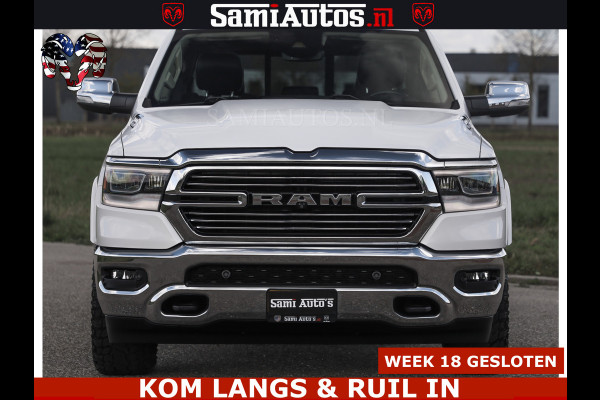 Dodge Ram BOM VOL | 5.7 V8 HEMI 402 PK | LUCHTVERING | ADAPTIVE CRUISE | PANODAK | 360 CAMERA | OPEN UITLAAT KLEP | CREW CAB | DUBBELE CABINE | 5 PERSOONS | DC |
