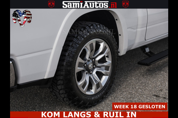 Dodge Ram BOM VOL | 5.7 V8 HEMI 402 PK | LUCHTVERING | ADAPTIVE CRUISE | PANODAK | 360 CAMERA | OPEN UITLAAT KLEP | CREW CAB | DUBBELE CABINE | 5 PERSOONS | DC |