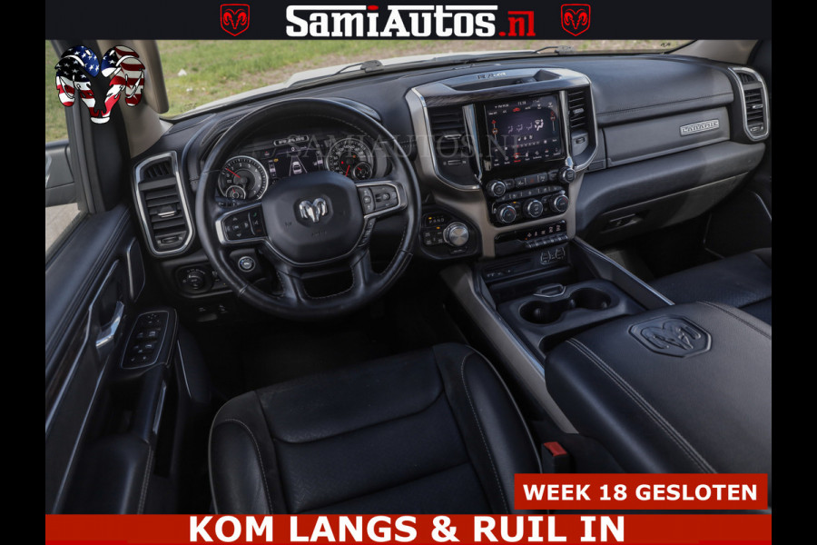 Dodge Ram BOM VOL | 5.7 V8 HEMI 402 PK | LUCHTVERING | ADAPTIVE CRUISE | PANODAK | 360 CAMERA | OPEN UITLAAT KLEP | CREW CAB | DUBBELE CABINE | 5 PERSOONS | DC |
