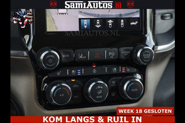 Dodge Ram BOM VOL | 5.7 V8 HEMI 402 PK | LUCHTVERING | ADAPTIVE CRUISE | PANODAK | 360 CAMERA | OPEN UITLAAT KLEP | CREW CAB | DUBBELE CABINE | 5 PERSOONS | DC |