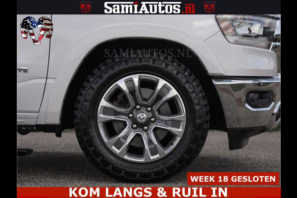 Dodge Ram BOM VOL | 5.7 V8 HEMI 402 PK | LUCHTVERING | ADAPTIVE CRUISE | PANODAK | 360 CAMERA | OPEN UITLAAT KLEP | CREW CAB | DUBBELE CABINE | 5 PERSOONS | DC |