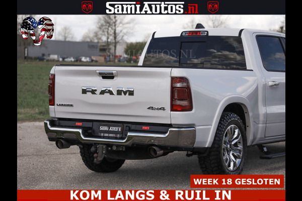 Dodge Ram BOM VOL | 5.7 V8 HEMI 402 PK | LUCHTVERING | ADAPTIVE CRUISE | PANODAK | 360 CAMERA | OPEN UITLAAT KLEP | CREW CAB | DUBBELE CABINE | 5 PERSOONS | DC |