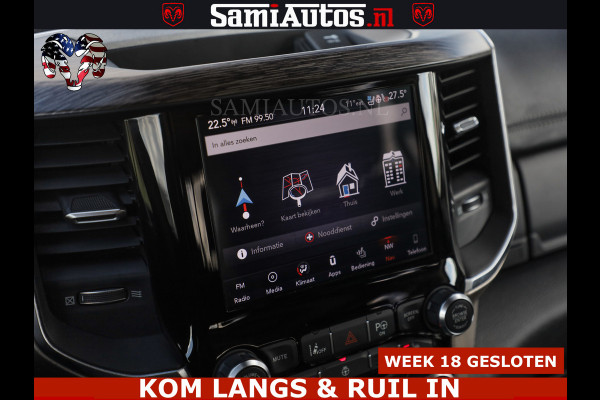 Dodge Ram BOM VOL | 5.7 V8 HEMI 402 PK | LUCHTVERING | ADAPTIVE CRUISE | PANODAK | 360 CAMERA | OPEN UITLAAT KLEP | CREW CAB | DUBBELE CABINE | 5 PERSOONS | DC |