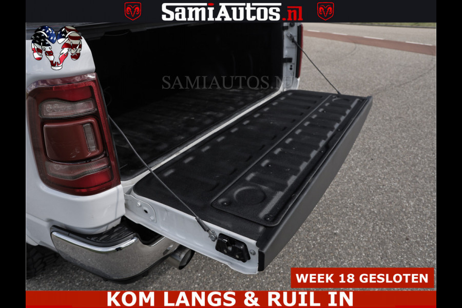 Dodge Ram BOM VOL | 5.7 V8 HEMI 402 PK | LUCHTVERING | ADAPTIVE CRUISE | PANODAK | 360 CAMERA | OPEN UITLAAT KLEP | CREW CAB | DUBBELE CABINE | 5 PERSOONS | DC |