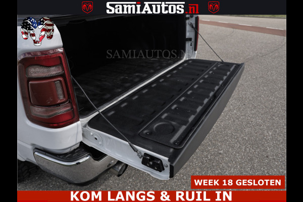 Dodge Ram BOM VOL | 5.7 V8 HEMI 402 PK | LUCHTVERING | ADAPTIVE CRUISE | PANODAK | 360 CAMERA | OPEN UITLAAT KLEP | CREW CAB | DUBBELE CABINE | 5 PERSOONS | DC |