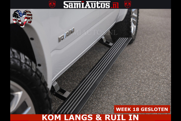 Dodge Ram BOM VOL | 5.7 V8 HEMI 402 PK | LUCHTVERING | ADAPTIVE CRUISE | PANODAK | 360 CAMERA | OPEN UITLAAT KLEP | CREW CAB | DUBBELE CABINE | 5 PERSOONS | DC |