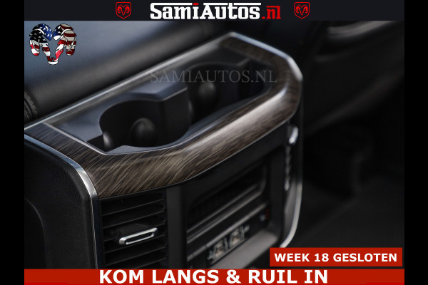 Dodge Ram BOM VOL | 5.7 V8 HEMI 402 PK | LUCHTVERING | ADAPTIVE CRUISE | PANODAK | 360 CAMERA | OPEN UITLAAT KLEP | CREW CAB | DUBBELE CABINE | 5 PERSOONS | DC |