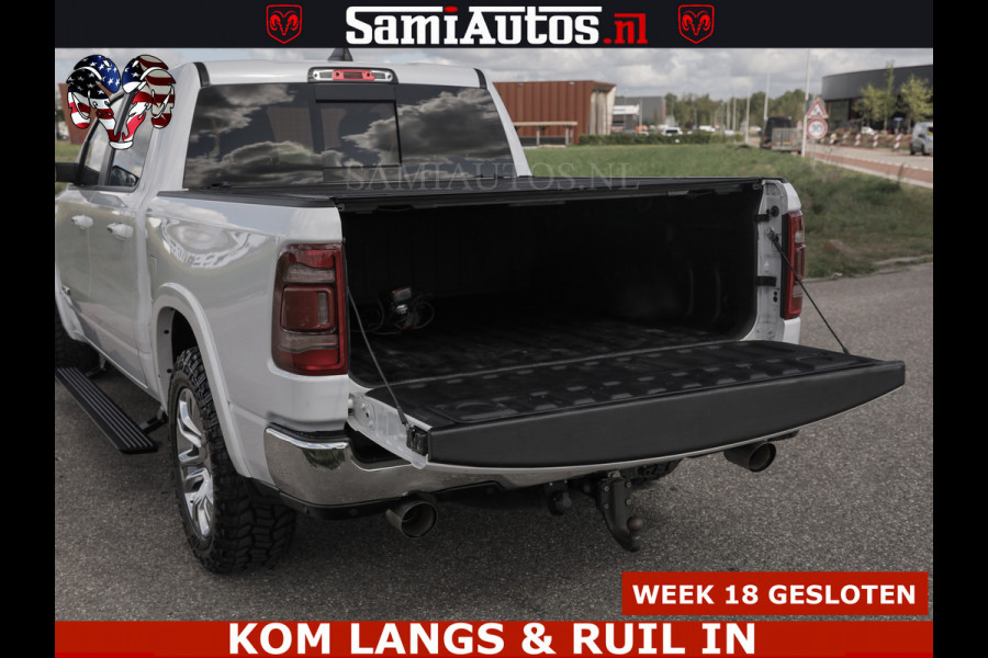 Dodge Ram BOM VOL | 5.7 V8 HEMI 402 PK | LUCHTVERING | ADAPTIVE CRUISE | PANODAK | 360 CAMERA | OPEN UITLAAT KLEP | CREW CAB | DUBBELE CABINE | 5 PERSOONS | DC |