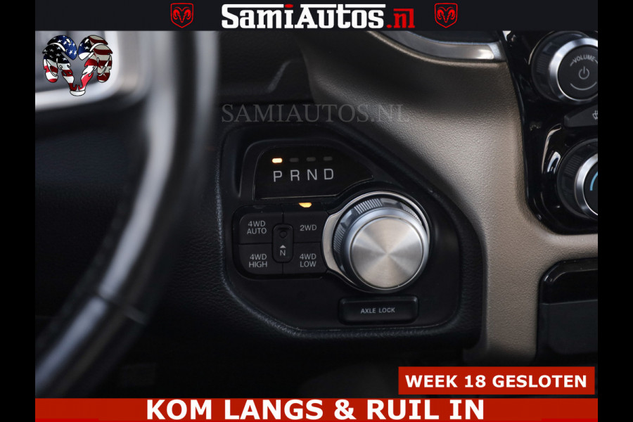 Dodge Ram BOM VOL | 5.7 V8 HEMI 402 PK | LUCHTVERING | ADAPTIVE CRUISE | PANODAK | 360 CAMERA | OPEN UITLAAT KLEP | CREW CAB | DUBBELE CABINE | 5 PERSOONS | DC |