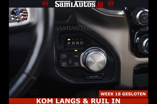 Dodge Ram BOM VOL | 5.7 V8 HEMI 402 PK | LUCHTVERING | ADAPTIVE CRUISE | PANODAK | 360 CAMERA | OPEN UITLAAT KLEP | CREW CAB | DUBBELE CABINE | 5 PERSOONS | DC |