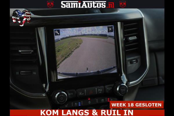 Dodge Ram BOM VOL | 5.7 V8 HEMI 402 PK | LUCHTVERING | ADAPTIVE CRUISE | PANODAK | 360 CAMERA | OPEN UITLAAT KLEP | CREW CAB | DUBBELE CABINE | 5 PERSOONS | DC |