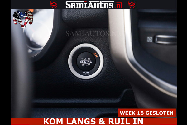 Dodge Ram BOM VOL | 5.7 V8 HEMI 402 PK | LUCHTVERING | ADAPTIVE CRUISE | PANODAK | 360 CAMERA | OPEN UITLAAT KLEP | CREW CAB | DUBBELE CABINE | 5 PERSOONS | DC |
