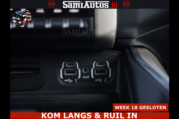 Dodge Ram BOM VOL | 5.7 V8 HEMI 402 PK | LUCHTVERING | ADAPTIVE CRUISE | PANODAK | 360 CAMERA | OPEN UITLAAT KLEP | CREW CAB | DUBBELE CABINE | 5 PERSOONS | DC |