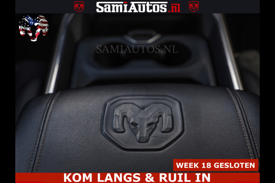 Dodge Ram BOM VOL | 5.7 V8 HEMI 402 PK | LUCHTVERING | ADAPTIVE CRUISE | PANODAK | 360 CAMERA | OPEN UITLAAT KLEP | CREW CAB | DUBBELE CABINE | 5 PERSOONS | DC |