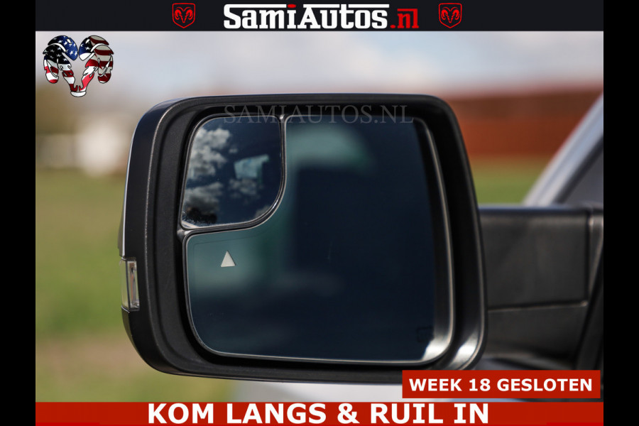 Dodge Ram BOM VOL | 5.7 V8 HEMI 402 PK | LUCHTVERING | ADAPTIVE CRUISE | PANODAK | 360 CAMERA | OPEN UITLAAT KLEP | CREW CAB | DUBBELE CABINE | 5 PERSOONS | DC |