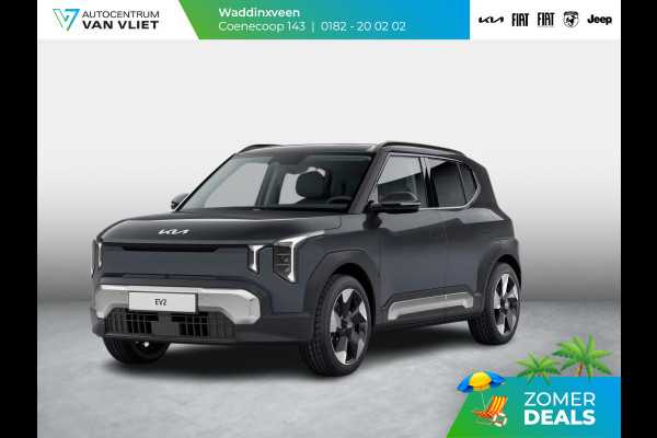 Kia EV2 Plus 42.2 kWh 5p. | Actieprijs * | Clima | Adapt. cruise | Navi | Dakrails | 18" | Stoel&Stuur Verwarming | Privacy Glass | Apple Carplay