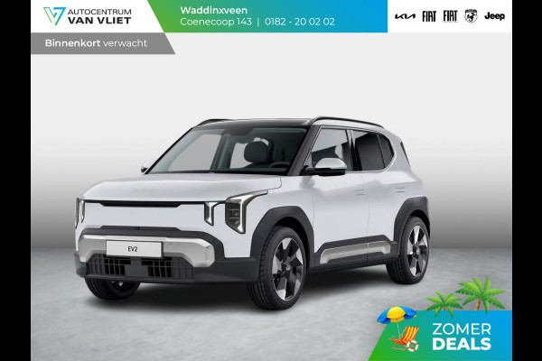 Kia EV2 Plus Advanced 42.2 kWh 4p. | Actieprijs * | Clima | Adapt. cruise | Navi | Schuif/Kanteldak | 18" | Stoel&Stuur Verwarming | Harman Kardon | Apple Carplay