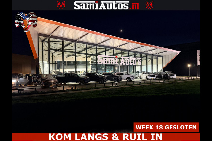 Dodge Ram V8 5.7 402PK | LARAMIE SPORT | Krachtige Hemi | Panorama Dak | 12' Scherm | LPG | Comfortabele Dubbele Cabine met Royale 5 Zitplaatsen | NIEUW EN BPM vrij | Nu Leverbaar uit Voorraad | Nr 2529 - 1277 |