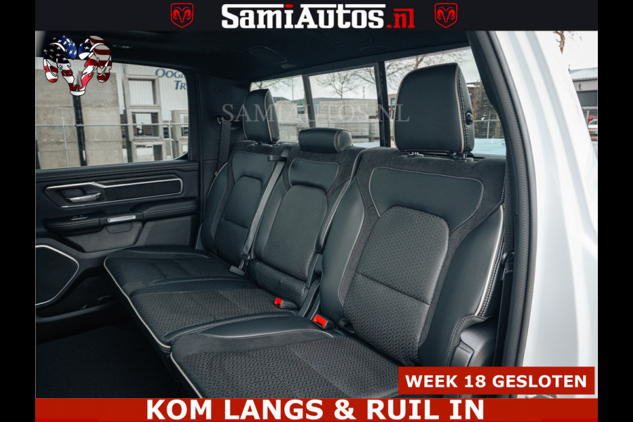 Dodge Ram V8 5.7 402PK | LARAMIE SPORT | Krachtige Hemi | Panorama Dak | 12' Scherm | LPG | Comfortabele Dubbele Cabine met Royale 5 Zitplaatsen | NIEUW EN BPM vrij | Nu Leverbaar uit Voorraad | Nr 2529 - 1277 |