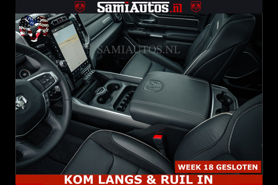 Dodge Ram V8 5.7 402PK | LARAMIE SPORT | Krachtige Hemi | Panorama Dak | 12' Scherm | LPG | Comfortabele Dubbele Cabine met Royale 5 Zitplaatsen | NIEUW EN BPM vrij | Nu Leverbaar uit Voorraad | Nr 2529 - 1277 |