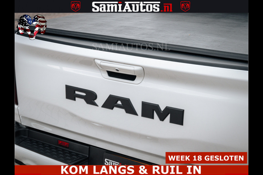 Dodge Ram V8 5.7 402PK | LARAMIE SPORT | Krachtige Hemi | Panorama Dak | 12' Scherm | LPG | Comfortabele Dubbele Cabine met Royale 5 Zitplaatsen | NIEUW EN BPM vrij | Nu Leverbaar uit Voorraad | Nr 2529 - 1277 |