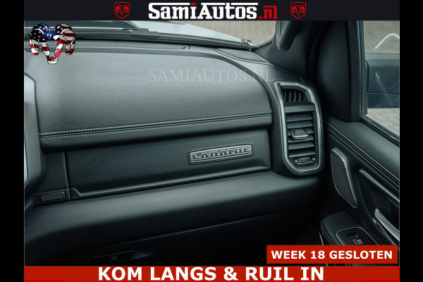 Dodge Ram V8 5.7 402PK | LARAMIE SPORT | Krachtige Hemi | Panorama Dak | 12' Scherm | LPG | Comfortabele Dubbele Cabine met Royale 5 Zitplaatsen | NIEUW EN BPM vrij | Nu Leverbaar uit Voorraad | Nr 2529 - 1277 |