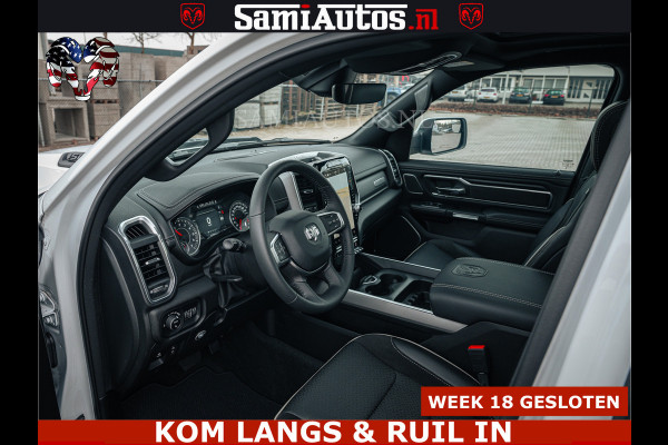 Dodge Ram V8 5.7 402PK | LARAMIE SPORT | Krachtige Hemi | Panorama Dak | 12' Scherm | LPG | Comfortabele Dubbele Cabine met Royale 5 Zitplaatsen | NIEUW EN BPM vrij | Nu Leverbaar uit Voorraad | Nr 2529 - 1277 |