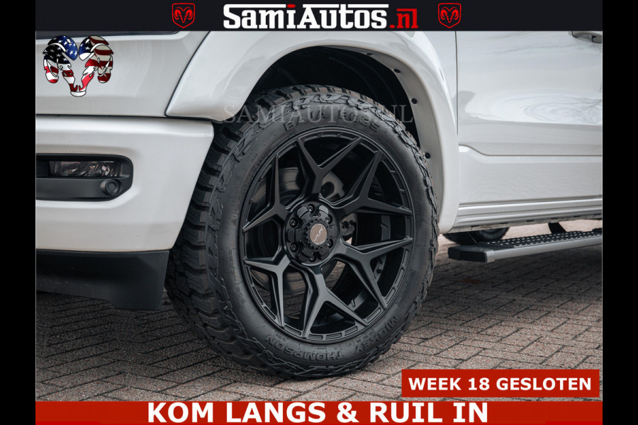 Dodge Ram V8 5.7 402PK | LARAMIE SPORT | Krachtige Hemi | Panorama Dak | 12' Scherm | LPG | Comfortabele Dubbele Cabine met Royale 5 Zitplaatsen | NIEUW EN BPM vrij | Nu Leverbaar uit Voorraad | Nr 2529 - 1277 |
